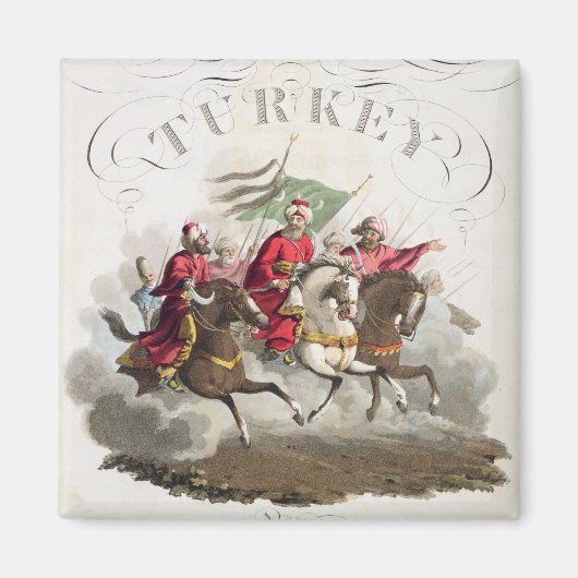 Details van titelpagina, van 'Costumes of the Vari Magneet (Voorkant)