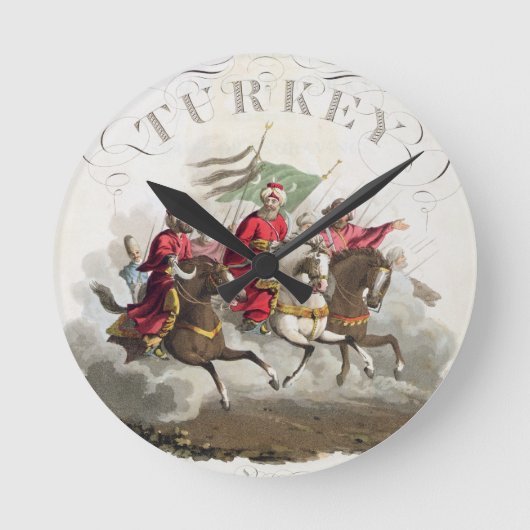 Details van titelpagina, van 'Costumes of the Vari Ronde Klok (Voorkant)