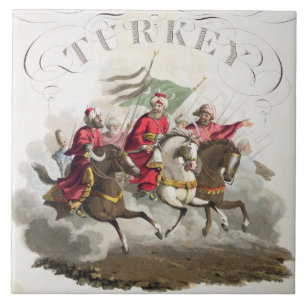 Details van titelpagina, van 'Costumes of the Vari Tegeltje