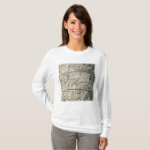Details van Trajan's column T-shirt (Voorkant volledig)