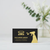 Details wasstraat | Automatische details Visitekaartje (Staand voorkant)