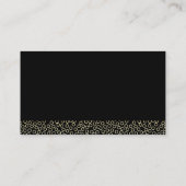 Details wasstraat | reiniging | Gouden cirkels Visitekaartje (Achterkant)