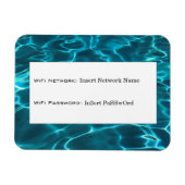 details waterreflectie wifi magneet (Horizontaal)