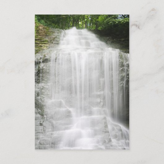 Details watervalland Rustic Wedding Informatiekaartje (Achterkant)