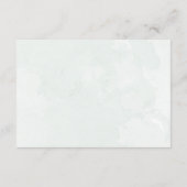 Details Waterverf Eucalyptus Wedding Rustige Informatiekaartje (Achterkant)