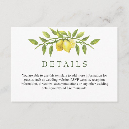 Details Waterverf Grieks huwelijk over legant Lemo Informatiekaartje (Voorkant)