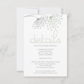 DETAILS | Whimsical Sage Green Doodle Flowers Kaart (Voorkant)