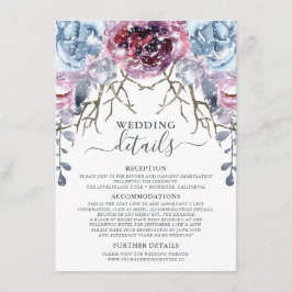 Details winterhuwelijk informatiekaartje