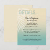 Details zomerontbijtdetectie | Moutblauw Kaart (Voorkant / Achterkant)