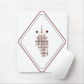 Detalhista Preto Catedral e Vespa Nostálgica Muismat (Met muis)