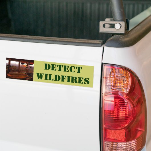 DETECT WILDFIES BUMPERSTICKER (Op Truck)