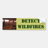 DETECT WILDFIES BUMPERSTICKER (Voorkant)