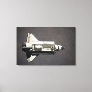 Detectie 2 van Space Shuttle Canvas Afdruk