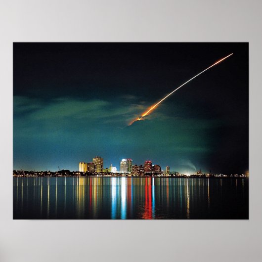 Detectie over West Palm Beach print (Voorkant)