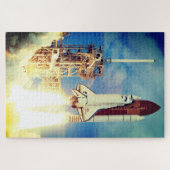 Detectie van Space Shuttle Start Legpuzzel (Horizontaal)