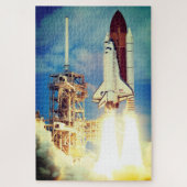 Detectie van Space Shuttle Start Legpuzzel (Verticaal)