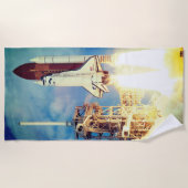 Detectie van Space Shuttle Start Strandlaken (Voorkant)