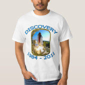Detectie van Space Shuttle Start T-shirt (Voorkant)