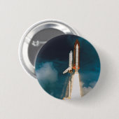 Detectiebast bij Space Shuttle uitgeschakeld Ronde Button 5,7 Cm (Voorkant /achterkant)