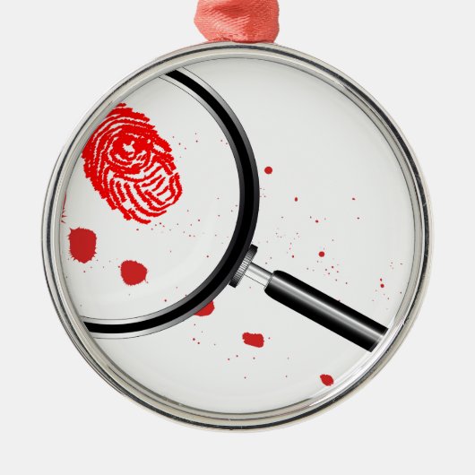 Detectiemateriaal Metalen Ornament (Voorkant)