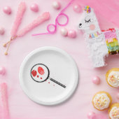 Detectiemateriaal Papieren Bordje (Feest)