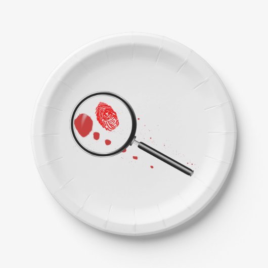 Detectiemateriaal Papieren Bordje (Voorkant)