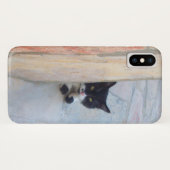 DETECTIEVE KAT ACHTER DE STEENWAL Case-Mate iPhone CASE (Achterkant (horizontaal))