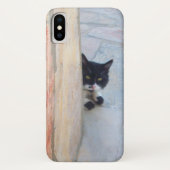 DETECTIEVE KAT ACHTER DE STEENWAL Case-Mate iPhone CASE (Achterkant)