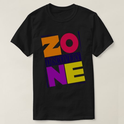 detectiezone t-shirt (Design voorkant)