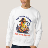 Detective Banana met Vergrootglas Trui (Voorkant)