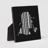 DETECTIVE BAR CODE Pijp Roken Barcode Patroon Fotoplaat (Voorkant)