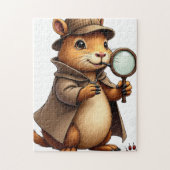 Detective Capybara Legpuzzel (Verticaal)