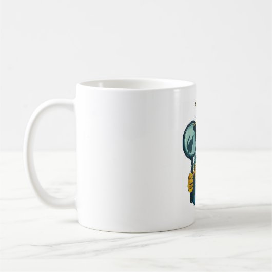 Detective Cat Mystery Koffiemok (Links)