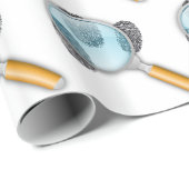 Detective Clues vinden vingervingerafdrukken Myste Cadeaupapier (Rol Hoek)