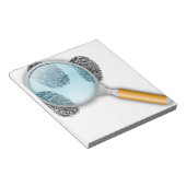 Detective Clues vinden vingervingerafdrukken Myste Notitieblok (Schuin)