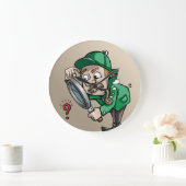 Detective Coat Pet Magnifier Glass Private Eye Arm Grote Klok (Huis)