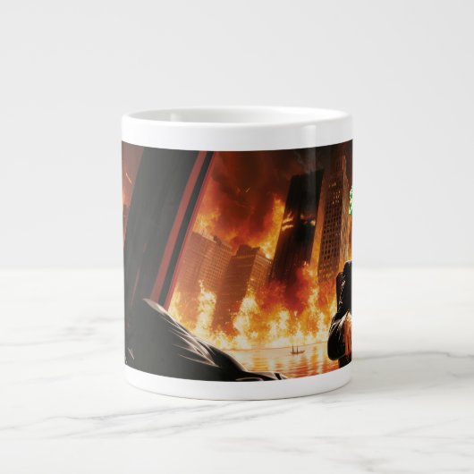 Detective Coffee Giant Coffee Mok (Voorkant)