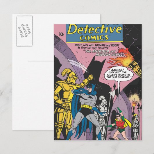 Detective Comics #246 Briefkaart (Voorkant / Achterkant)