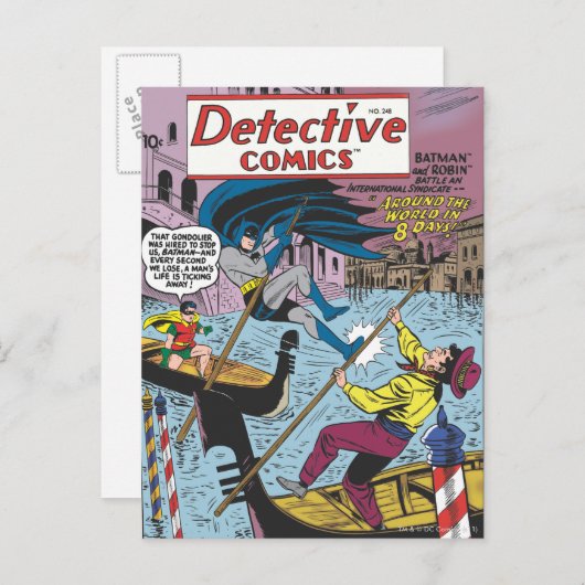 Detective Comics #248 Briefkaart (Voorkant / Achterkant)