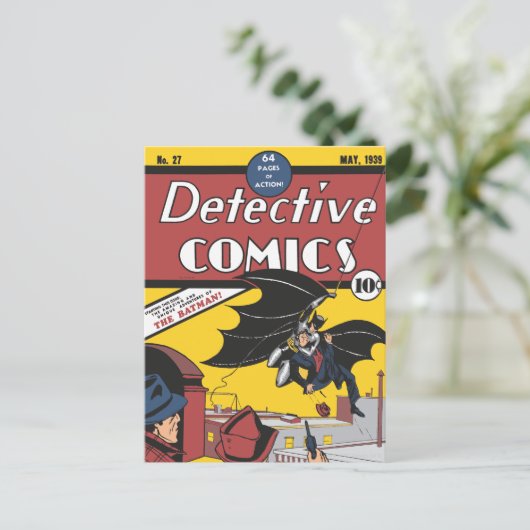 Detective Comics #27 Briefkaart (Staand voorkant)