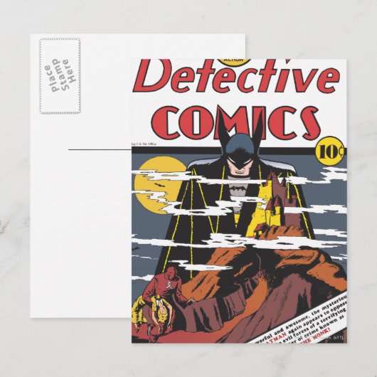 Detective Comics #31 Briefkaart (Voorkant / Achterkant)