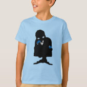 Detective Conan Silhouette Design T-shirt (Voorkant)
