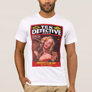 DETECTIVE Cool Pulp Magazine Hoesje Art T-shirt