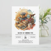 Detective Custom Printable Verjaardag Kaart (Staand voorkant)