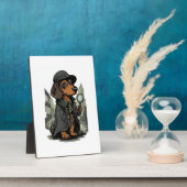 Detective Dachshund � Mystery Solving Dog Fotoplaat (Zijkant)