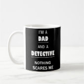 Detective Dad Skan me Funny Investigator Koffiemok (Links)