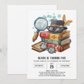 Detective Digital Spy Verjaardag Kaart (Voorkant / Achterkant)