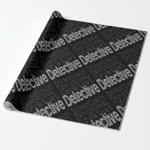 Detective Extraordinaire Cadeaupapier