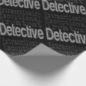 Detective Extraordinaire Cadeaupapier (Hoek)