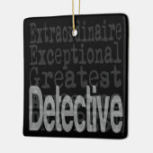 Detective Extraordinaire Keramisch Ornament (Links)